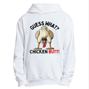 Guess What Chicken Butt Funny Chicken Gifts Chicken Stuff Urban Pullover Hoodie