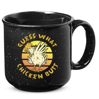 Guess What Chicken Butt Funny Gift 15oz Campfire Ceramic Mug