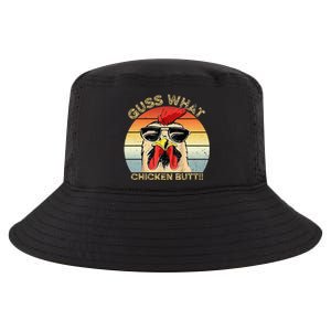 Guess What Chicken Butt Funny Chicken Meme Cool Comfort Performance Bucket Hat