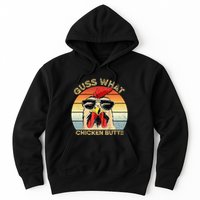 Guess What Chicken Butt Funny Chicken Meme Hoodie