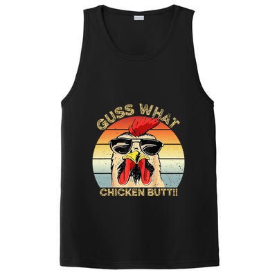 Guess What Chicken Butt Funny Chicken Meme PosiCharge Competitor Tank