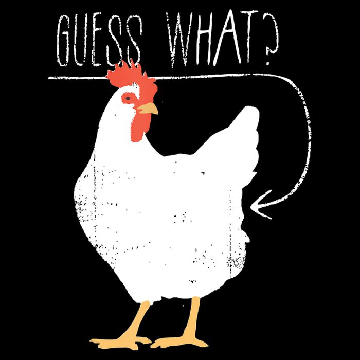 Guess What Chicken Butt Backpack