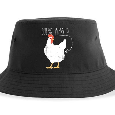 Guess What Chicken Butt Sustainable Bucket Hat