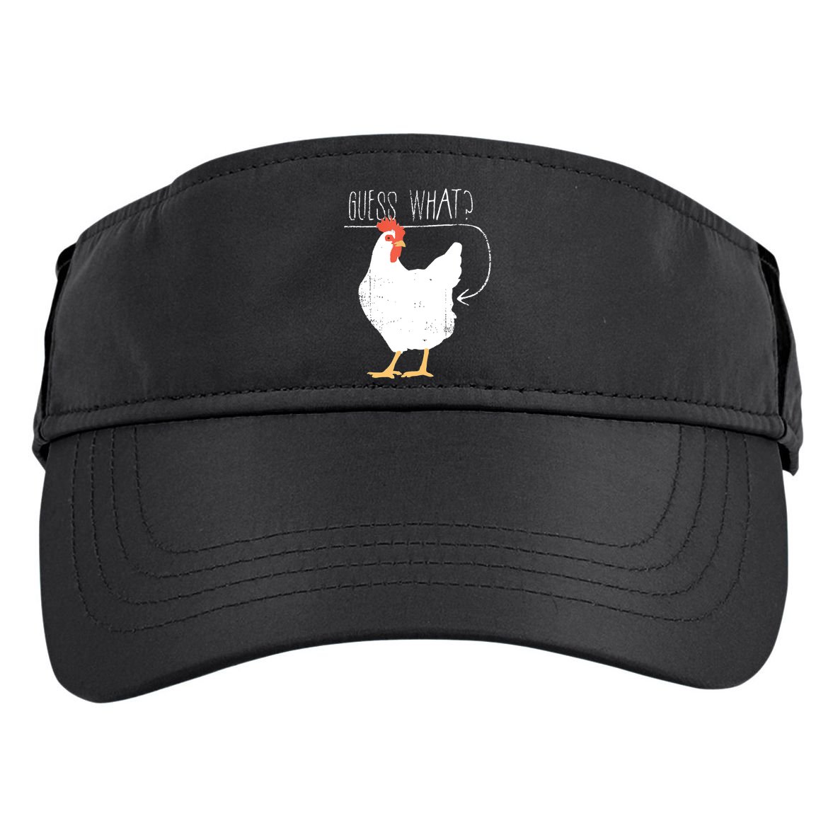 Guess What Chicken Butt Adult Drive Performance Visor