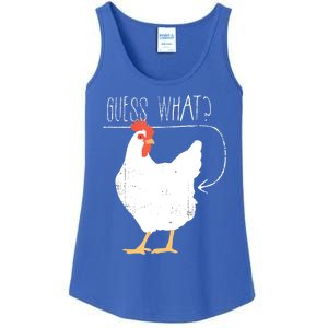 Guess What Chicken Butt Ladies Essential Tank