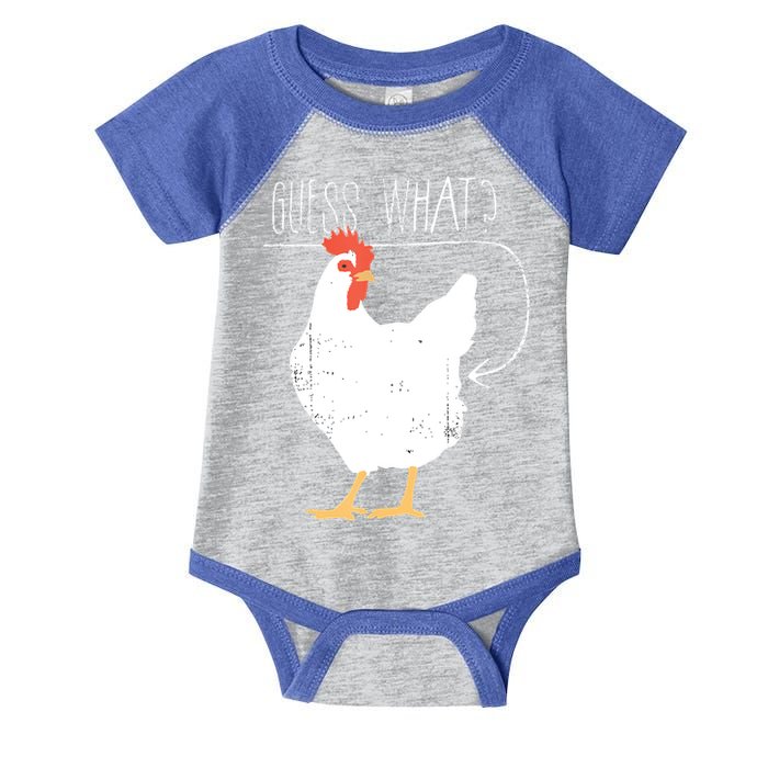 Guess What Chicken Butt Infant Baby Jersey Bodysuit