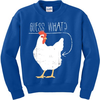Guess What Chicken Butt Kids Sweatshirt