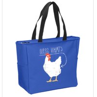 Guess What Chicken Butt Zip Tote Bag