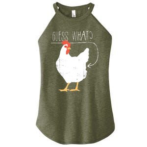 Guess What Chicken Butt Women's Perfect Tri Rocker Tank