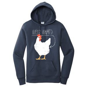 Guess What Chicken Butt Women's Pullover Hoodie