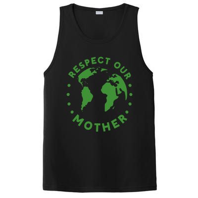 Global Warming Climate Change Respect Our Mother Gift PosiCharge Competitor Tank