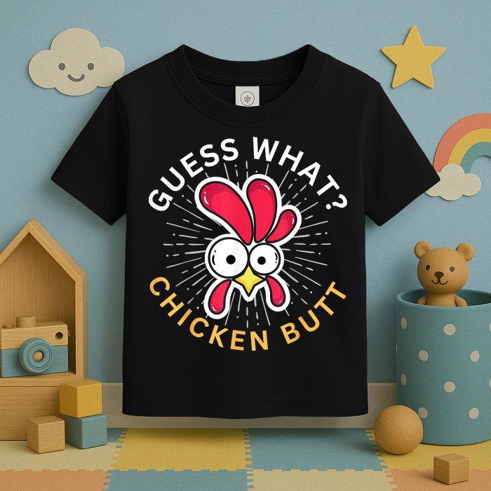 Guess What Chicken Butt Toddler T-Shirt
