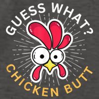 Guess What Chicken Butt Vector Backpack