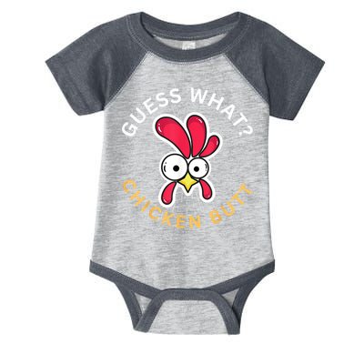 Guess What Chicken Butt Infant Baby Jersey Bodysuit