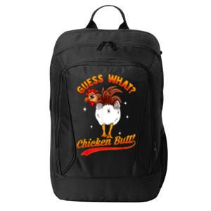 Guess What Chicken Butt! Funny Joke City Backpack