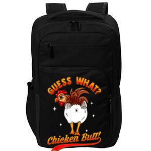 Guess What Chicken Butt! Funny Joke Impact Tech Backpack