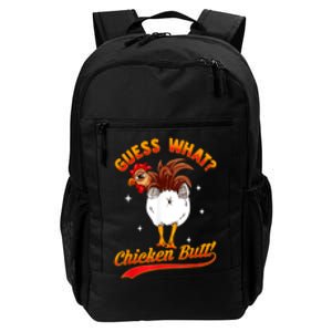 Guess What Chicken Butt! Funny Joke Daily Commute Backpack