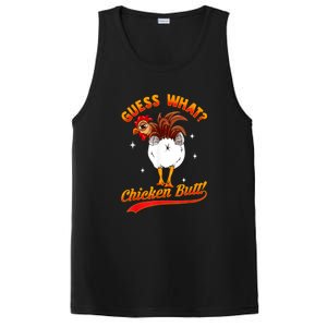 Guess What Chicken Butt! Funny Joke PosiCharge Competitor Tank