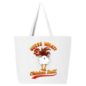 Guess What Chicken Butt! Funny Joke 25L Jumbo Tote