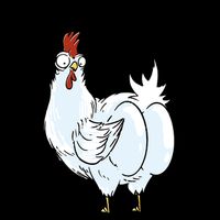Guess What Chicken Butt Funny 16oz Travel Tumbler