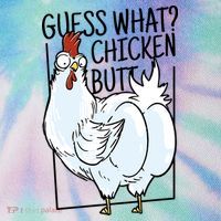Guess What Chicken Butt Funny Legacy Tie Dye Trucker Hat