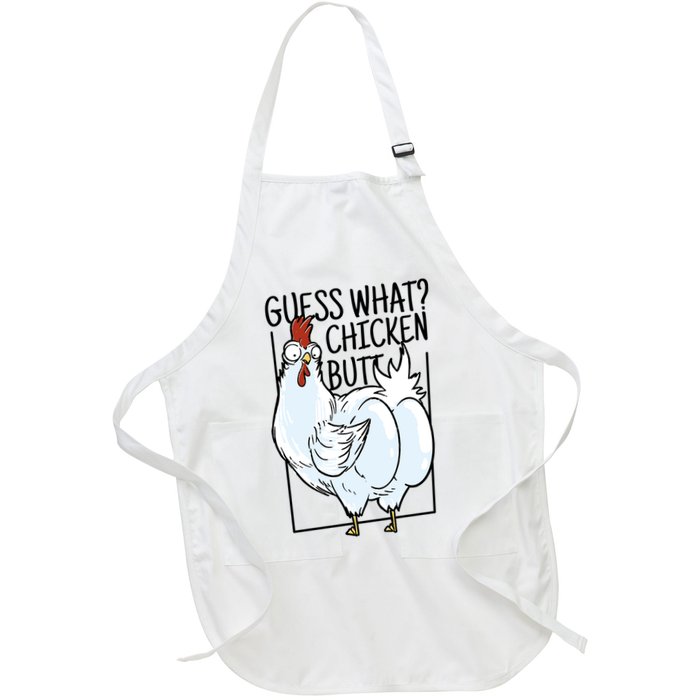 Guess What Chicken Butt Funny Apron