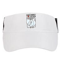 Guess What Chicken Butt Funny Adult Drive Performance Visor