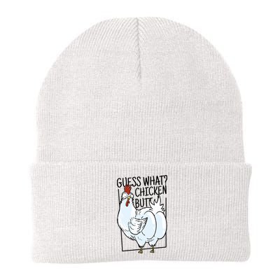 Guess What Chicken Butt Funny Beanie