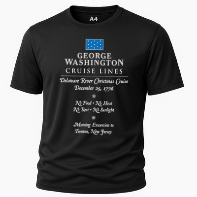 George Washington Crossing Delaware River 1776 Performance Shirt