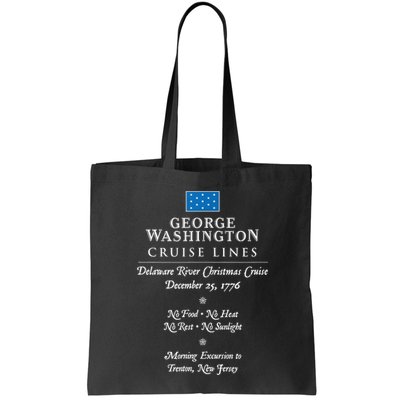 George Washington Crossing Delaware River 1776 Bag