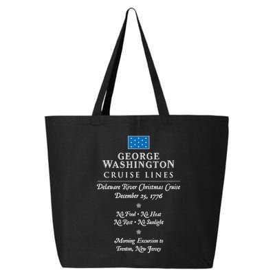 George Washington Crossing Delaware River 1776 25L Jumbo Tote