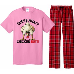 Guess What Chicken Butt Chicken Pajama Set