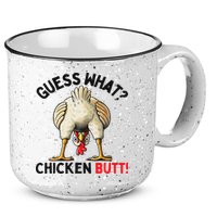 Guess What Chicken Butt Chicken 15oz Campfire Ceramic Mug