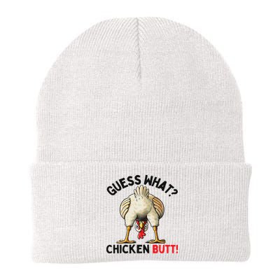Guess What Chicken Butt Chicken Beanie