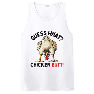 Guess What Chicken Butt Chicken PosiCharge Competitor Tank