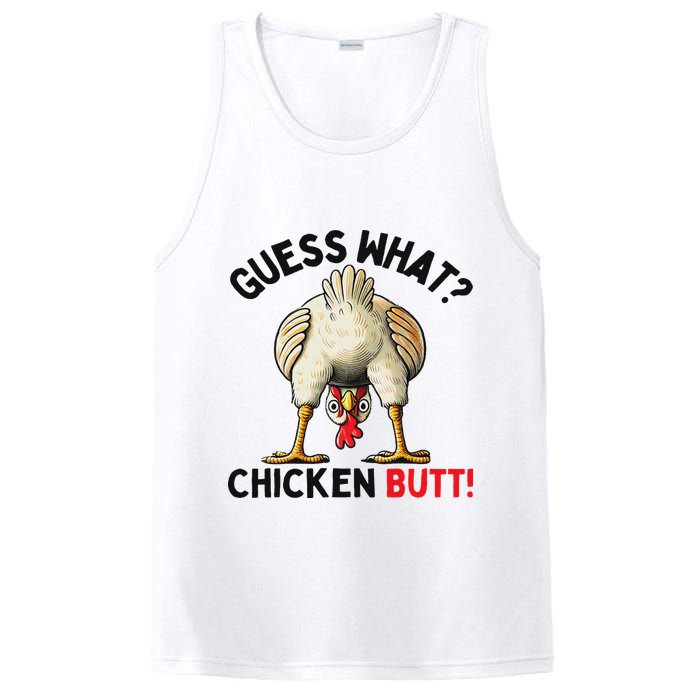 Guess What Chicken Butt Chicken PosiCharge Competitor Tank
