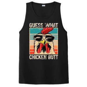 Guess What Chicken Butt | Funny Chicken Meme PosiCharge Competitor Tank