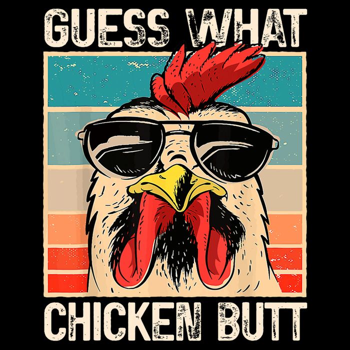 Guess What Chicken Butt | Funny Chicken Meme Wool Snapback Cap