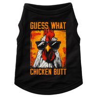 Guess What Chicken Butt Funny Saying Rooster Doggie Tank