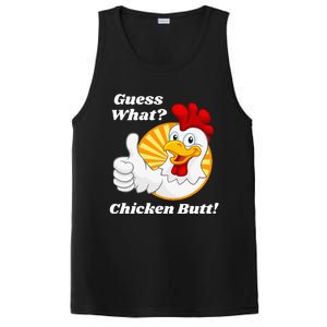 Guess What Chicken Butt Hilarious PosiCharge Competitor Tank