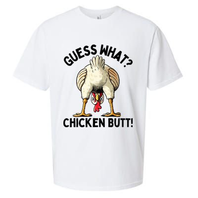 Guess What Chicken Butt! Sueded Cloud Jersey T-Shirt