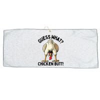 Guess What Chicken Butt! Large Microfiber Waffle Golf Towel