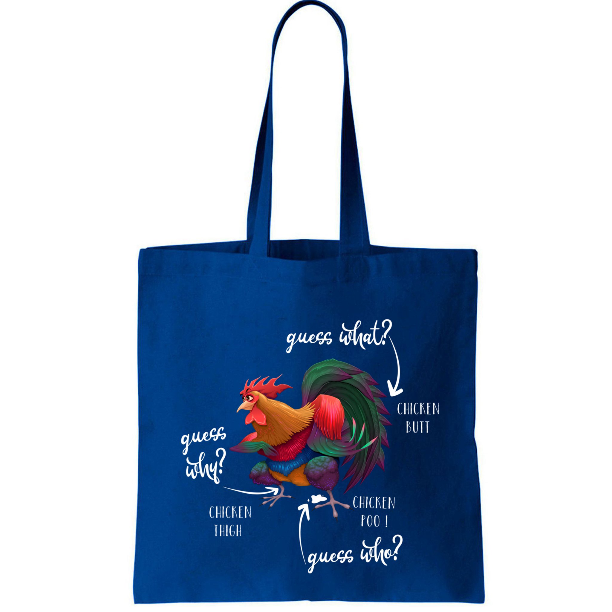 Guess What Chicken Butt Guess Why Chicke Thigh Guess Who Poo Gift Bag