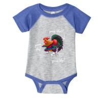 Guess What Chicken Butt Guess Why Chicke Thigh Guess Who Poo Gift Infant Baby Jersey Bodysuit