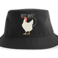 Guess What Chicken Butt Sustainable Bucket Hat