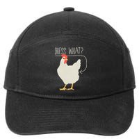 Guess What Chicken Butt 7-Panel Snapback Hat