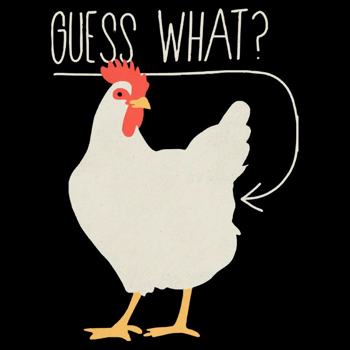 Guess What Chicken Butt 7-Panel Snapback Hat