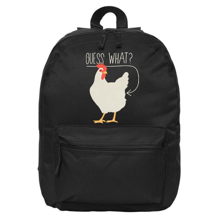 Guess What Chicken Butt 16 in Basic Backpack