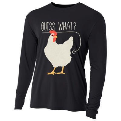 Guess What Chicken Butt Cooling Performance Long Sleeve Crew