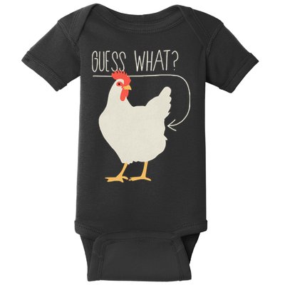 Guess What Chicken Butt Baby Bodysuit